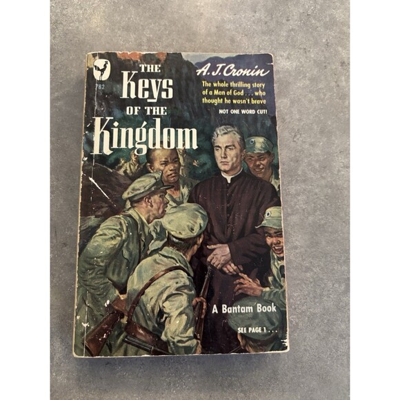 The Keys Of The Kingdom Religion Paperback Book by A.J. Cronin Bantam 1950 VTG - Picture 1 of 3